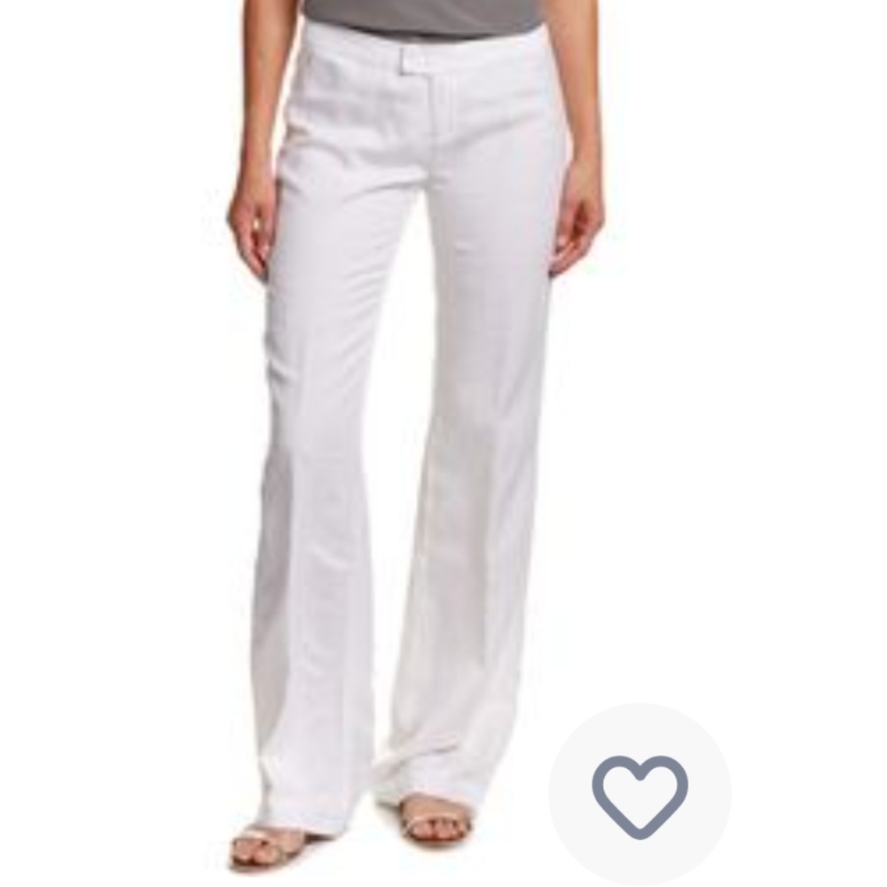 NICE ECRU BOOTCUT PANTS